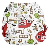 Imagine Baby Products Pocket Snap Diaper, Barnyard Jam by Imagine Baby Products