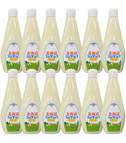 Amazon.co.jp: 北海道乳業(Hokunyu) コンデンスミルク 1kg×12本 中身が