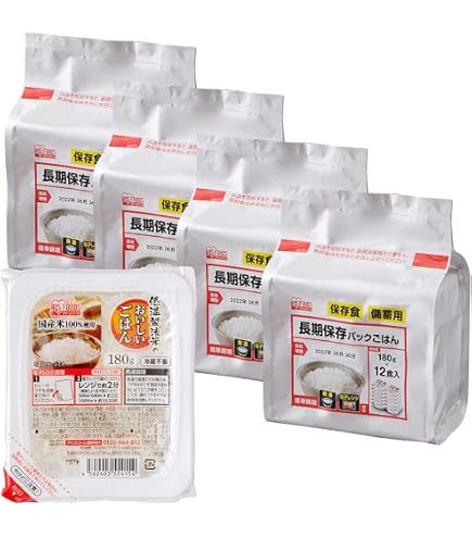 Amazon | 越後製菓 非常用.備蓄用 白飯 200g 36個入 | 越後製菓