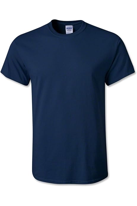 Blue Blank Plain tee 3XL 4XL 5XL 