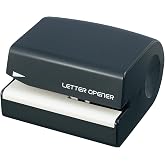 プラス レターオープナー ブラック 電池式 OL-001 35-131