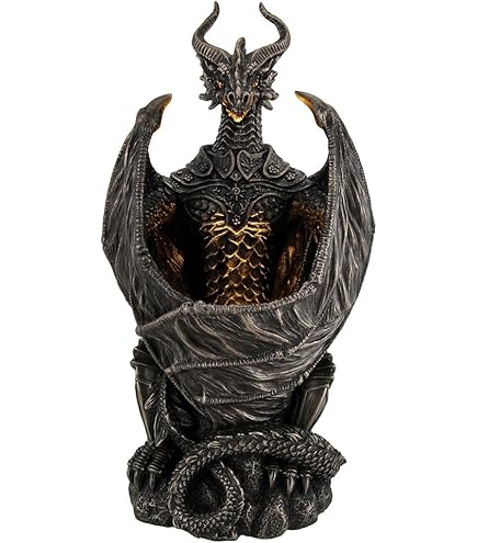 ドラゴン彫刻オブジェ Amazon.co.jp: Pacific Giftware ブロンズサイトドラゴン ロック