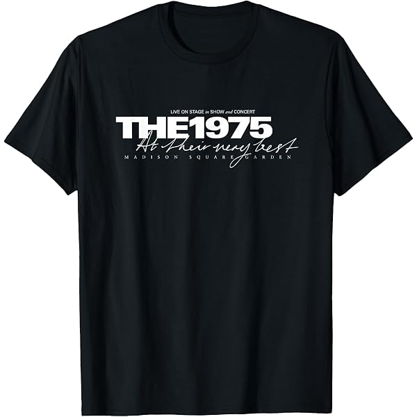 Amazon | 1975 オフィシャル・ライブ・オン・ステージ Tシャツ | T