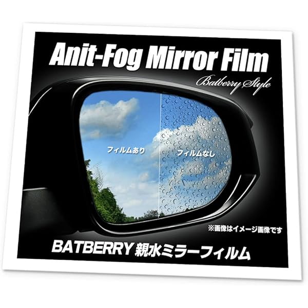 Amazon.co.jp: BATBERRY 親水ミラーフィルム ダイハツ コペン LA400K用 