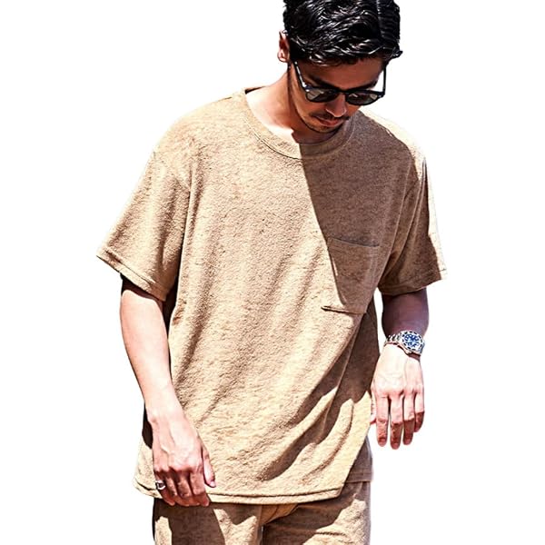 Amazon | [PMDS] ピーエムディーエス GLEN/パイル地 Tシャツ