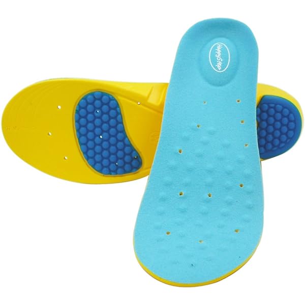 Pro11 Wellbeing 2 Pairs Massage Gel Insoles For Sports