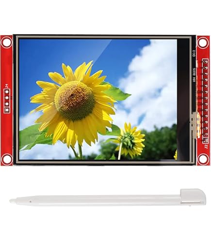 Amazon.co.jp: DIANN ILI9341 SPI TFT LCDディスプレイ タッチパネル