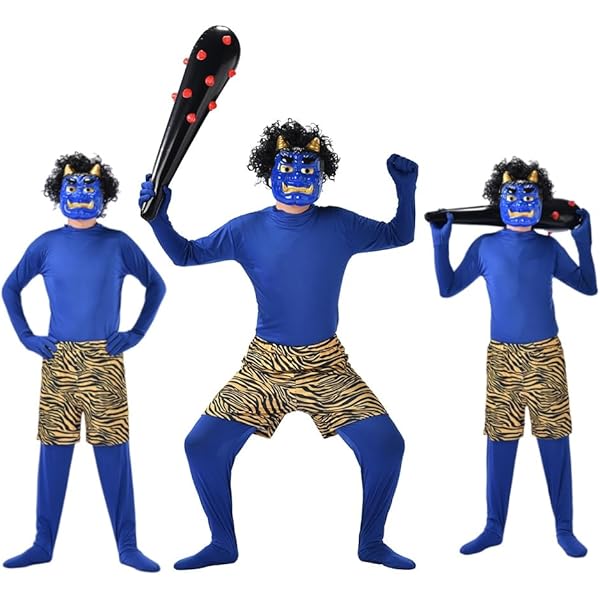 Amazon.co.jp: [Homie Home] 節分 豆まき 鬼払い 赤鬼 青鬼 絶泣5点