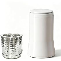 Amazon.co.jp: Kurflo 小型 コンパクト脱水機 2kg ステンレス槽 改良型