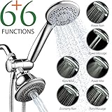 AquaStorm by HotelSpa 30-Setting SpiralFlo 3 Way Luxury Shower Head Combo [並行輸入品]
