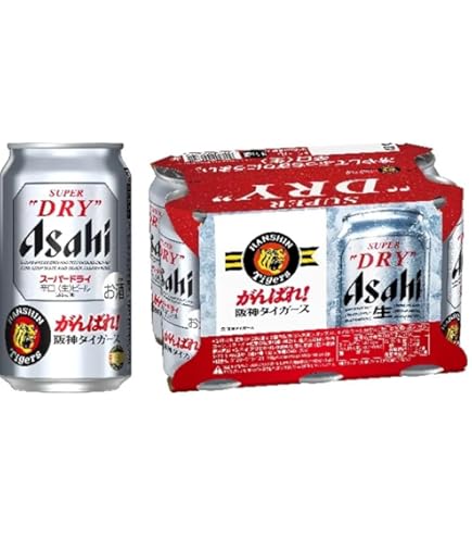 Amazon.co.jp: アサヒ生ビール 阪神タイガース 熱覇缶 （マルエフ