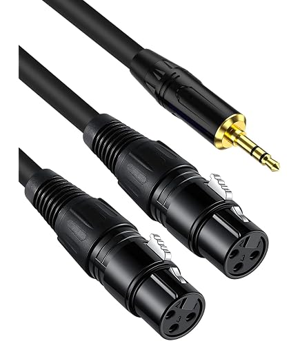 Amazon.co.jp: 【XB-9272-1.5B】XLR キャノンオス×2⇔3.5mmステレオ