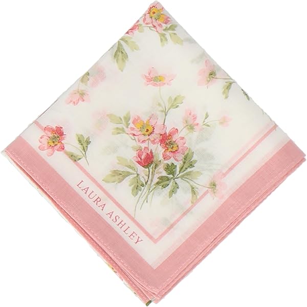 Amazon | [ ローラアシュレイ ] ハンカチ・ハンドタオル