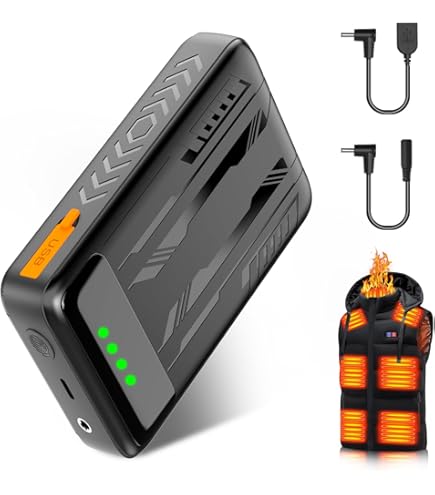 Amazon | 空調作業服専用 バッテリー【40000mAh大容量&高出力&Type-C