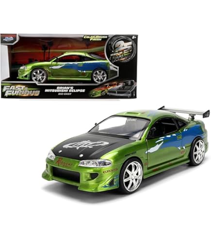 ワイルドスピード JADA 1/24 エクリプス Fast & Furious Amazon | JADA TOYS 1/24 ワイルドスピード 25周年 ブライアン's 三菱