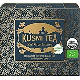 KUSMI TEA クスミティー | アールグレイ インテンス ティーバッグ 2.0g x 20個入 | オーガニック 紅茶