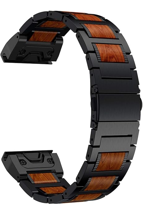 LDFAS Fenix 5X Plus Band 26mm Titanium 