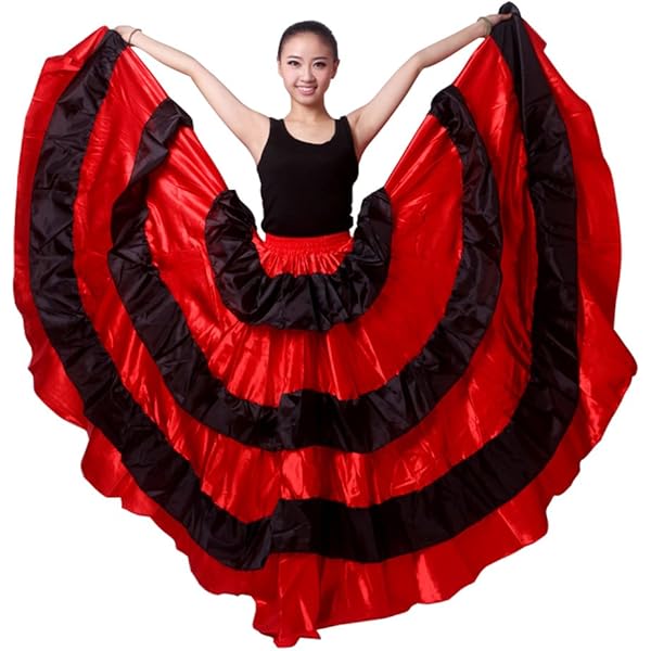 フラメンコ　社交ダンス　ペチコート　赤 フラメンコ 社交ダンス ペチコート 赤 フラメンコ衣装 ペチコート【赤