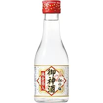 松竹梅 御神酒 純金箔入 180ml12本 お供え