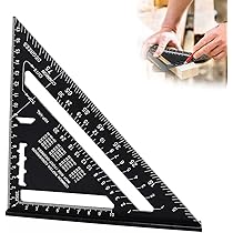 Amazon.co.jp: UrbanPulse 三角定規 木工用 丸鋸定規 アルミ合金製