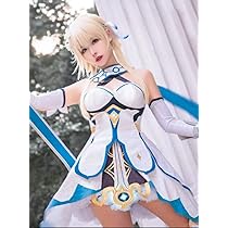 Amazon.co.jp: 原神(Genshin) 旅人さん 女主人公 蛍 コスプレ衣装 