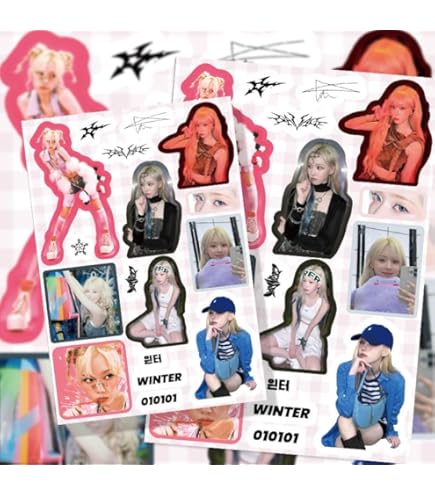 aespa 直筆サイン入り ステッカーセット aespa 直筆サイン入り ステッカーセット Amazon.co.jp: aespa エスパ