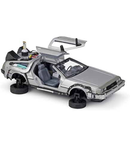 サンスター バック・トゥ・ザ・フューチャー タイムマシン 1/18 デロリアン Amazon | 1/18 バック・トゥ・ザ・フューチャー パートI