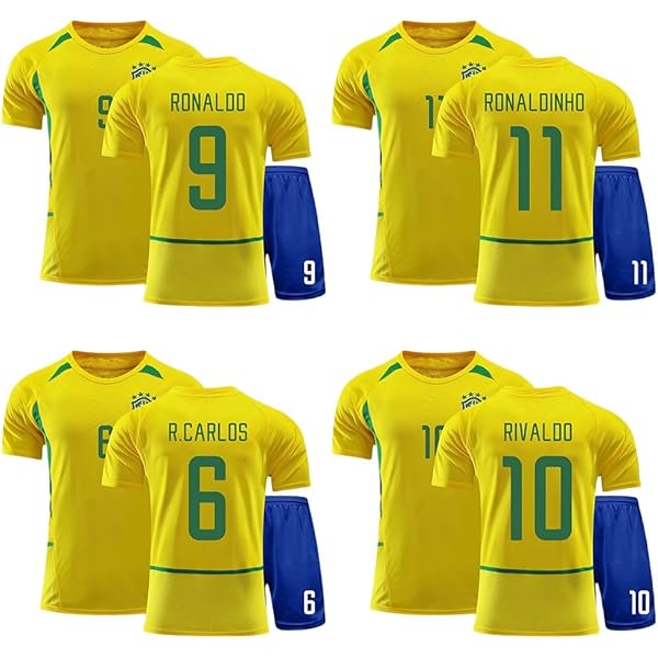 2002FIFAワールドカップ日本/韓国開催 ブラジルサッカーシャツM