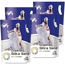 Amazon | 【OFT】 クリスタルシリカサンド pH checker 3.8L(1.5kg) 4個