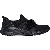 【美品】スケッチャーズ スリップインズ BOBS WideFit ブラック 24 スケッチャーズ スリップインズ：ボブス スポート スクワッド