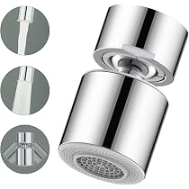 Amazon | FNINIEK蛇口シャワー 節水 泡沫器 首振り シャワー 360度