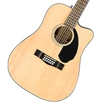12弦 アコースティックギター フェンダー CJ290SCE/12 NAT Open Box Fender CJ 290SCE Jumbo Cutaway Acoustic-Electric