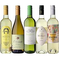 Amazon.co.jp: ワインセット 赤 白 ロゼ 5本 飲み比べ 世界のワイン 超