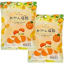 Amazon.co.jp: 金扇 みかん塩飴 110g × 2袋 : 食品・飲料・お酒