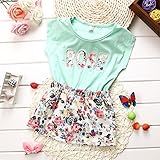 M.Z.L 子供服 大人気 とってもかわいい  子供用 ワンピース ドレス 子供服 ワンピース ミニドレス ブラウス 女の子 ワンピースドレス 子供服 女の子 ワンピース (10#, ブルー)