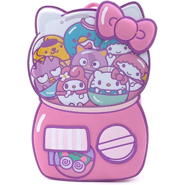 Amazon.co.jp: Loungefly サンリオ ハローキティとミミー コスプレ