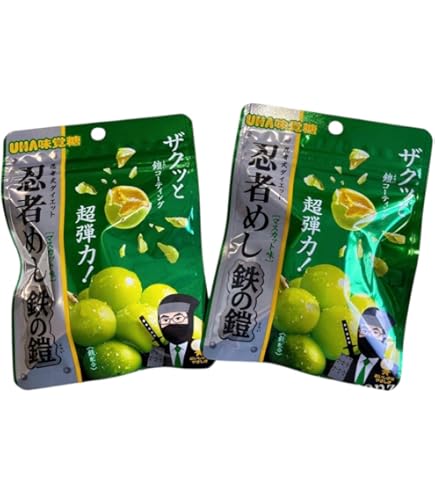 Amazon | 【5袋セット】 忍者めし 鉄の鎧 グレープ味 忍者式