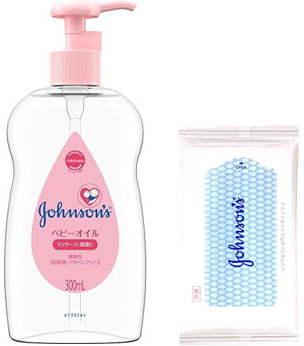 Amazon | ジョンソン ベビーオイル 微香性 300ml | ジョンソンベビー