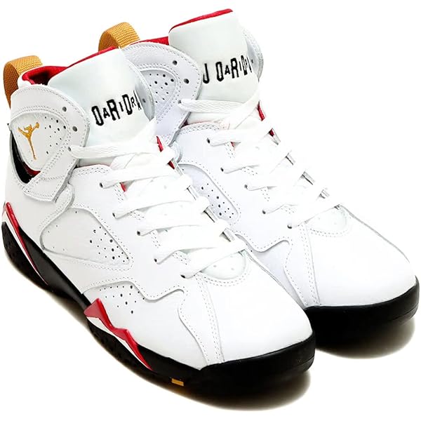 white and black jordan 7