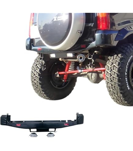 Amazon | JB23 ジムニー リアブラインドバンパー | リアバンパー | 車