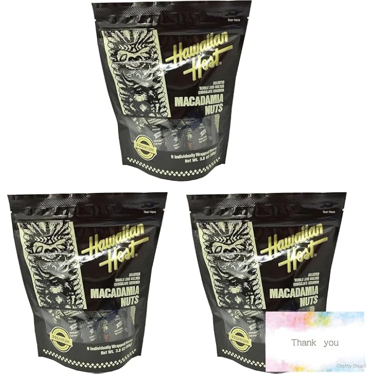 Amazon | ハワイアンホースト マカダミアナッツチョコスタンドアップ