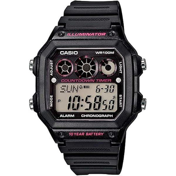 Amazon.co.jp: Casio メンズ腕時計 バックライト機能 デジタル表示