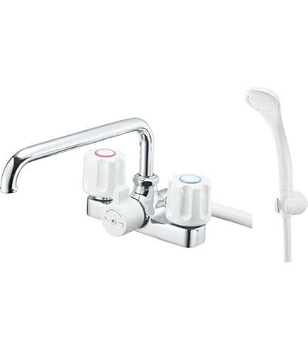 LIXIL（INAX）製　BF-M205H Amazon | LIXIL(リクシル)INAX 2ハンドルシャワー水栓 スプレー