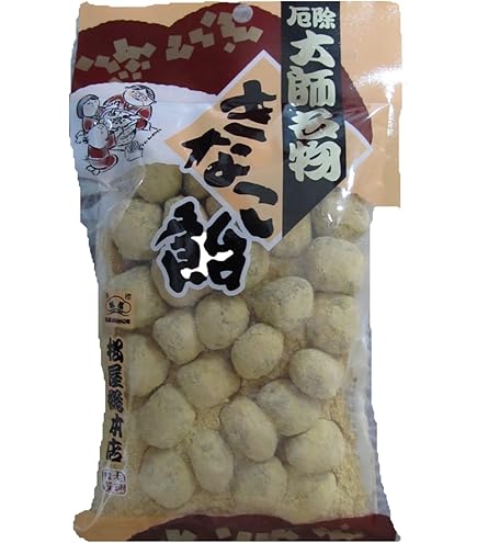 Amazon.co.jp: 松屋総本店 名物きなこ飴 180g×10袋 : 食品・飲料・お酒