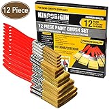 Kingoriginプレミアムペイントブラシセット5ピースブラシ10002 C、