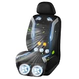 クールシート 車 【プロ監修ｘ振動機能搭載】 2026年進化モデル 大風量 クーラーシート 夏 首元/背中/座面送風 送風ファン クーラー 32個通気穴 風量調節3段階 涼しい 蒸れない 低騒音 滑り止め 運転席 助手席 DC12V 猛暑対策 カー用品 長距離運転 日本語取扱説明書付