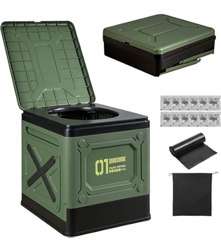 Amazon.co.jp: 【防災士監修 & 強化型】 簡易トイレ 携帯トイレ