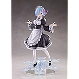 Taito Re：Zero Winter Maid Rem カラフルなアニメPVC人形 アーティストマスターピース 高さ20.32センチ