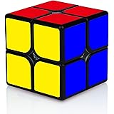 公式版 マジックキューブ 競技用キューブ 魔方 プロ向け 回転スムーズ 安定感 知育玩具 Magic Cube ステッカー版 (2x2x2)