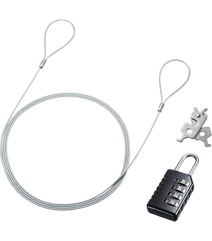 Amazon.co.jp: Noble Security Noble Wedge Combination Lock TZ07T